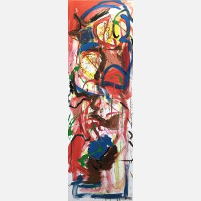 She is waiting for the free fall