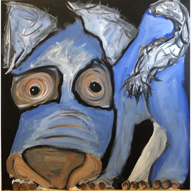 Bob the Blue - Green Dog Member with a twist
