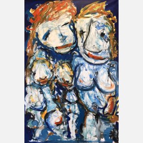 I Just Found Some One Special (maleri 150x100 cm)