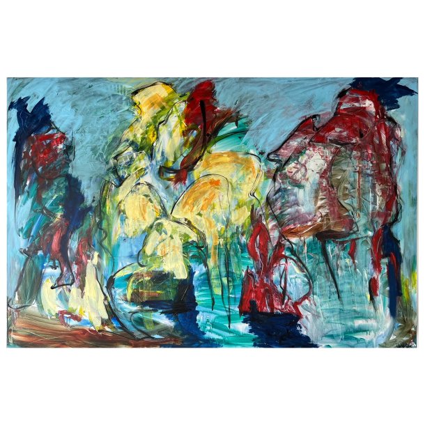 "Nr frst du har mdt din indre samurai, s forsvinder tvivlen" 146x218 cm