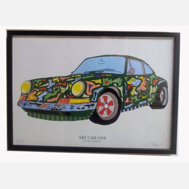 ART CAR ONE  green limited  edition