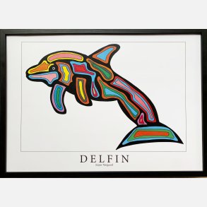 Delfin  31,5x43,5 cm