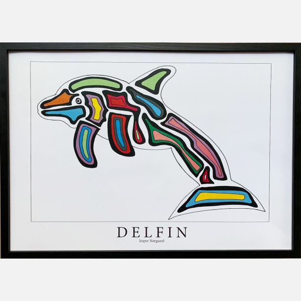 Delfin  31,5x43,5 cm