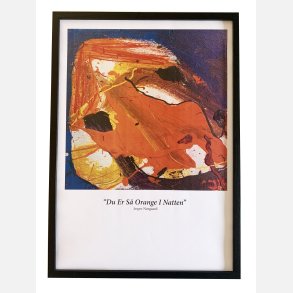 Du Er S Orange I Natten 43,5x31,5 cm