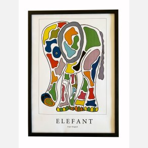 Elefant  43,5x31,5 cm