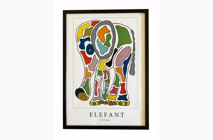 Elefant  43,5x31,5 cm