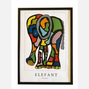 Elefant 43,5x31,5 cm