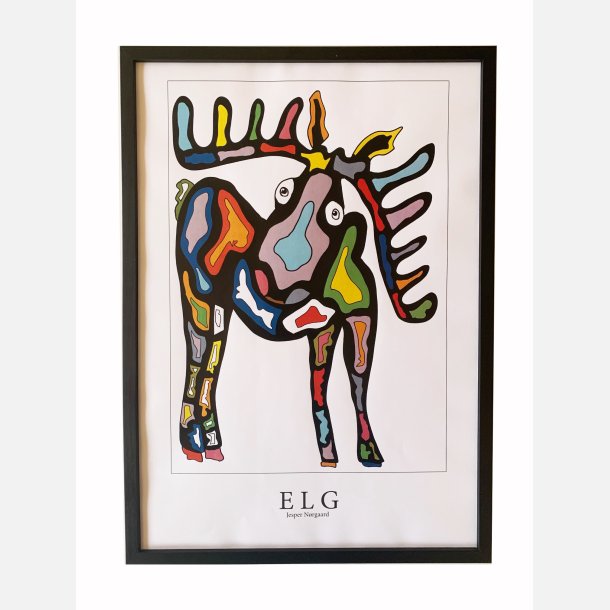 Elg  43,5x31,5 cm