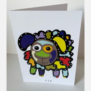 Fr   dobbeltkort 21x15 cm