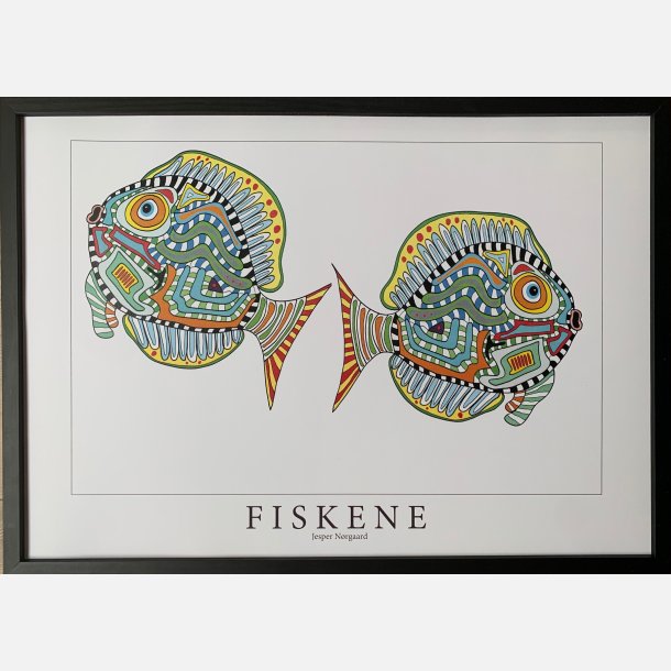 Fiskene 31,5x43,5 cm