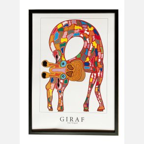 Giraf  43,5x31,5 cm 