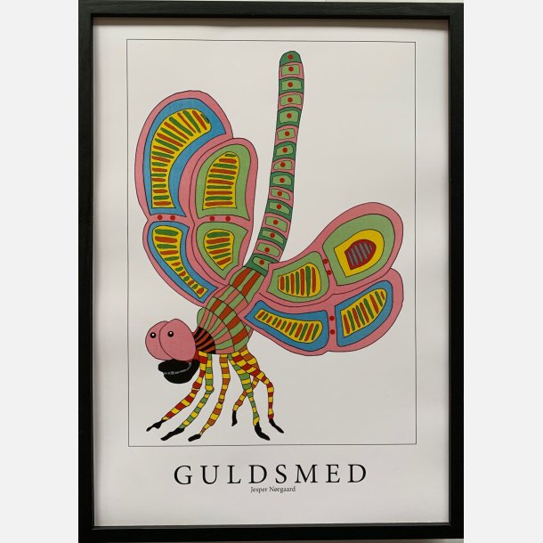 Guldsmed   rosa  43,5x31,5 cm