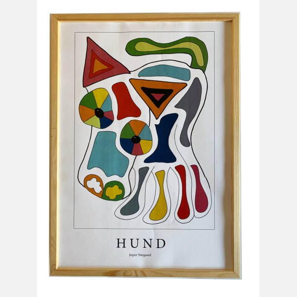 Hund  43,5x31,5 cm 