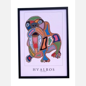 Hvalros  43,5x31,5 cm