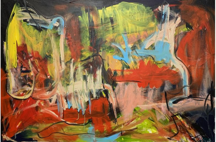 Du trder frem 80x120 cm