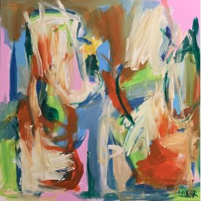 Breaking the habit 90x90 cm - reserveret