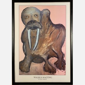 Walrus Waiting 43,5x31,5 cm
