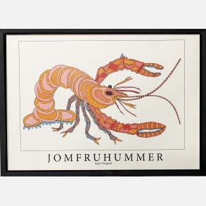 Jomfruhummer 31,5x43,5 cm