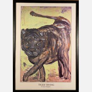 Tiger Trying 43,5x31,5 cm