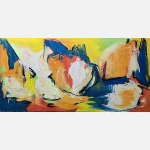 Climbing Across  70x140 cm