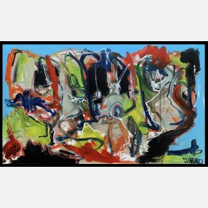 By my side  50x100 cm