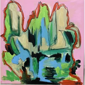 Alienated Alien 90x90 cm