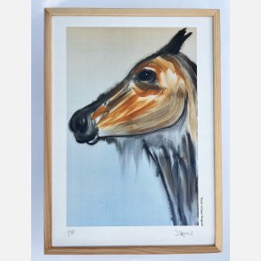 Sheela - 43,5x31,5 cm  indrammet i fyrtr