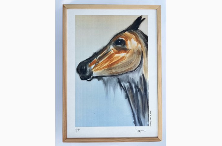 Sheela - 43,5x31,5 cm  indrammet i fyrtr