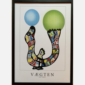 Vgten sort 43,5x31,5 cm