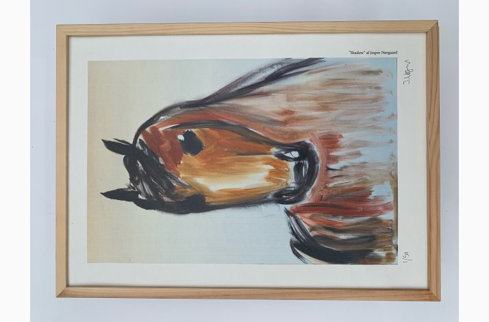 Shadow - 43,5x31,5 cm  indrammet i fyrtr