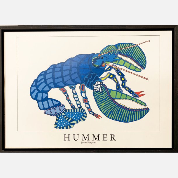 Hummer  31,5x43,5 cm  Bl