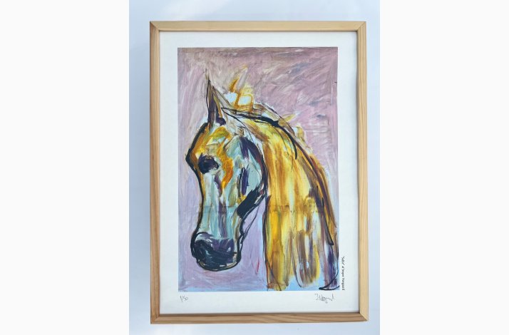 Sallie - 43,5x31,5 cm  indrammet i fyrtr