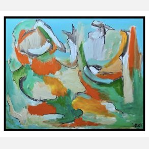 The Reach Out   80x100 cm