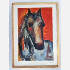 Sunshine  43,5x31,5 cm indrammet i fyrtrsramme