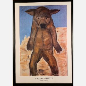 Big Ear Grizzly 43,5x31,5 cm