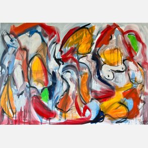 Your my fire. 90x130 cm