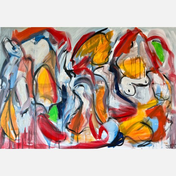 Your my fire. 90x130 cm