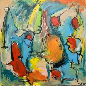 Mellemvrende 90x90 cm