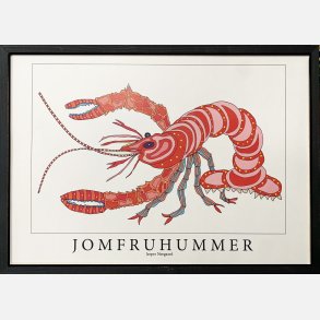 Jomfruhummer 31,5x43,5 cm