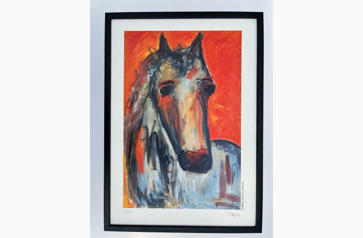 Sunshine  43,5x31,5 cm indrammet i sort trramme
