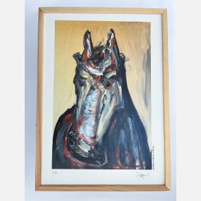 Wiseguy - 43,5x31,5 cm  indrammet i fyrtr