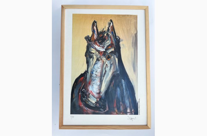Wiseguy - 43,5x31,5 cm  indrammet i fyrtr