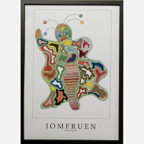 Jomfruen 43,5x31,5 cm