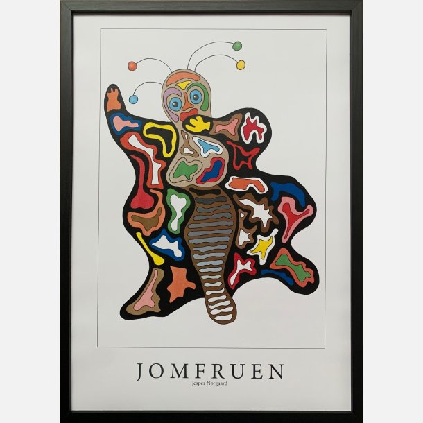 Jomfruen 43,5x31,5 cm