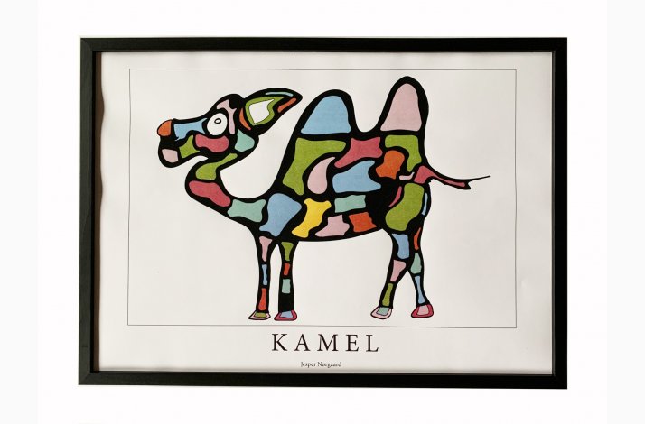 Kamel  31,5x43,5 cm