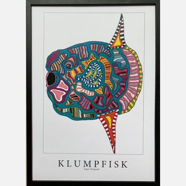 Klumpfisk  43,5x31,5 cm