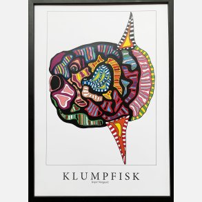 Klumpfisk  43,5x31,5 cm