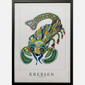 Krebsen  43,5x31,5 cm