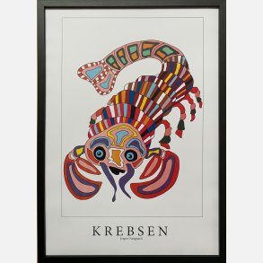 Krebsen  43,5x31,5 cm