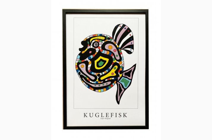 Kuglefisk  31,5x22,5 cm